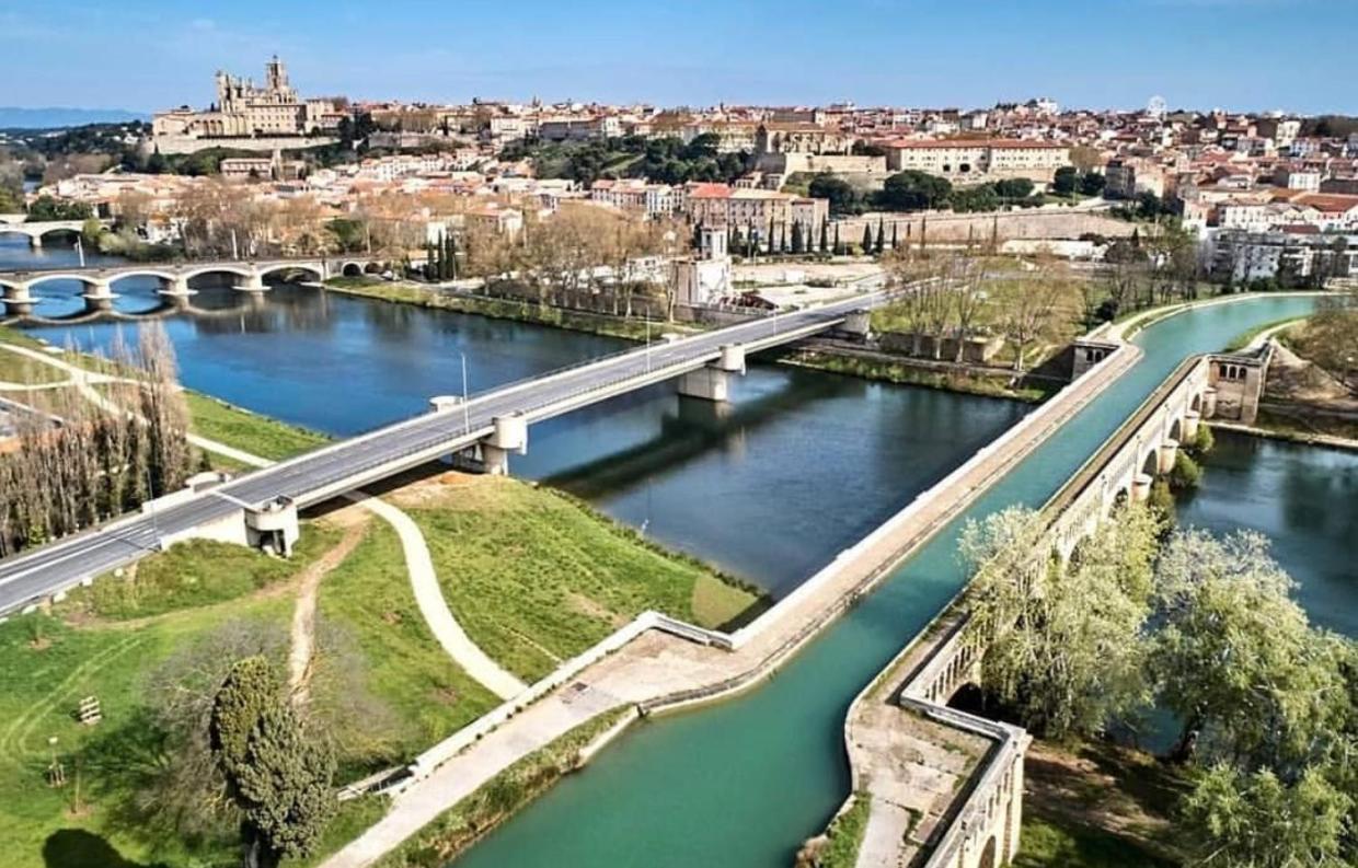 Arcole 5 - Jolie Appartement Centre Ville De Beziers Avec Garage- Wifi -Tv Connectee Exterior foto